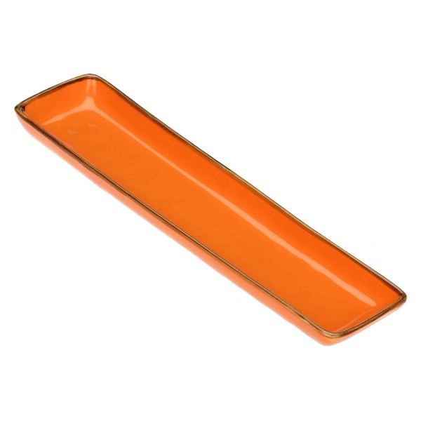 Zestaw tac serwisowych Rose&Tulipani CONCERTO ARANCIONE (4 szt., 32×8 cm)