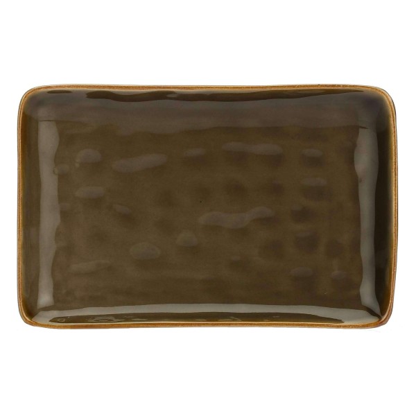 Zestaw tac serwisowych Rose&Tulipani CONCERTO GRIGIO TORTORA (4 szt., 20 x 13 cm)