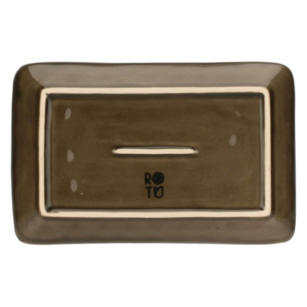 Zestaw tac serwisowych Rose&Tulipani CONCERTO GRIGIO TORTORA (4 szt., 20 x 13 cm)