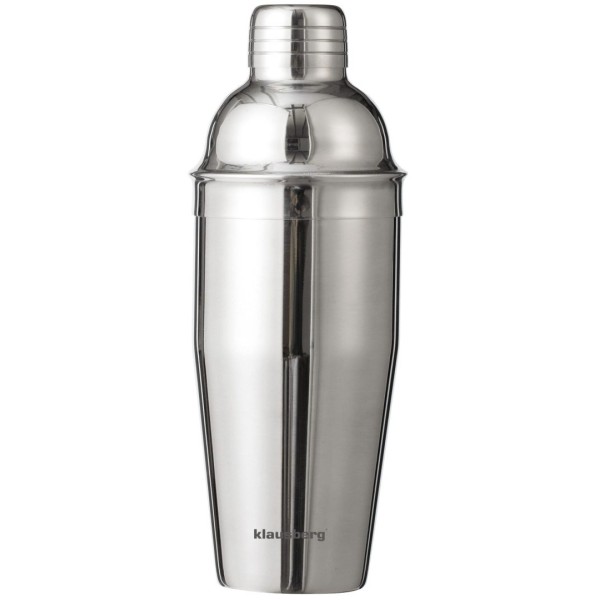 НАБІР БАРМЕРА ДЛЯ НАПОЇВ ТА КОКТЕЙЛІВ, 12-ПРЕДМЕТНИЙ СРІБНИЙ ШЕЙКЕР KLAUSBERG KB-7655