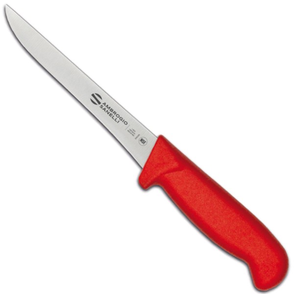 Nóż do trybowania mięsa Ambrogio Sanelli SUPRA COLORE HACCP (160/300 mm)