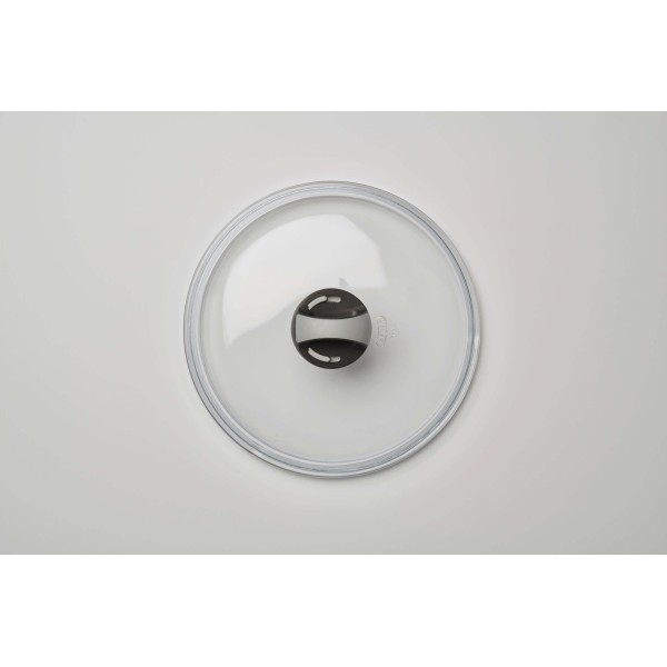 Скляна кришка BALLARINI з контролем пари 24 см