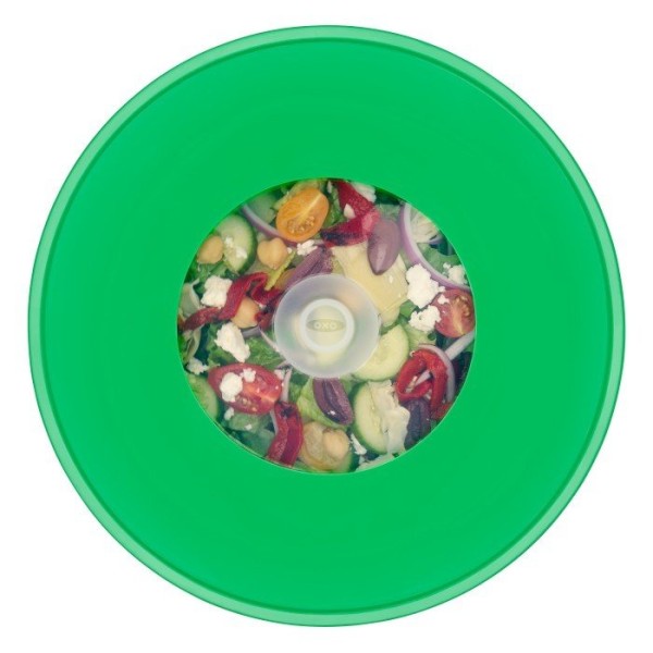 Силіконова кришка OXO L 28 см, зелена, Good Grips