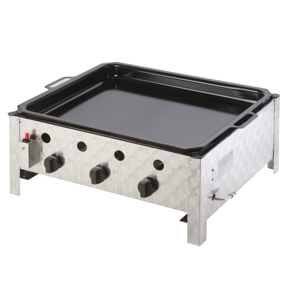 Patelnia gastronomiczna MEVA PELVIS (3-palnikowa)