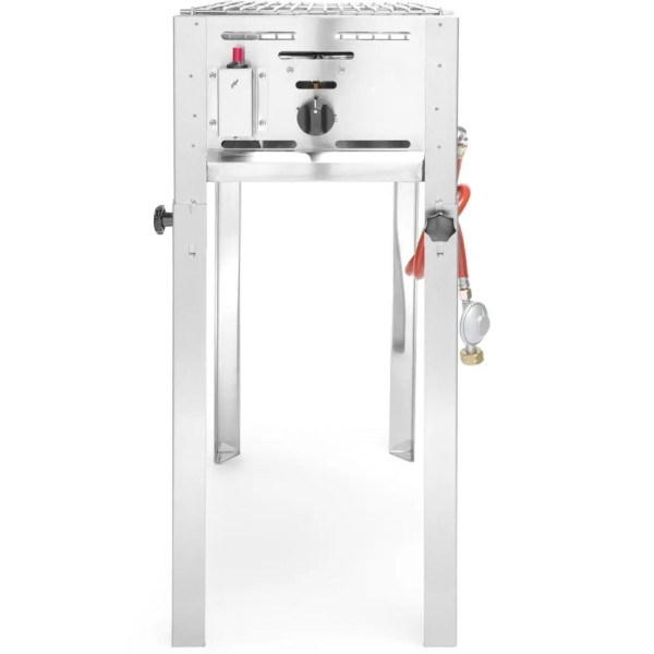 Grill gazowy z patelnią Hendi 154700 (340x540x840 mm)