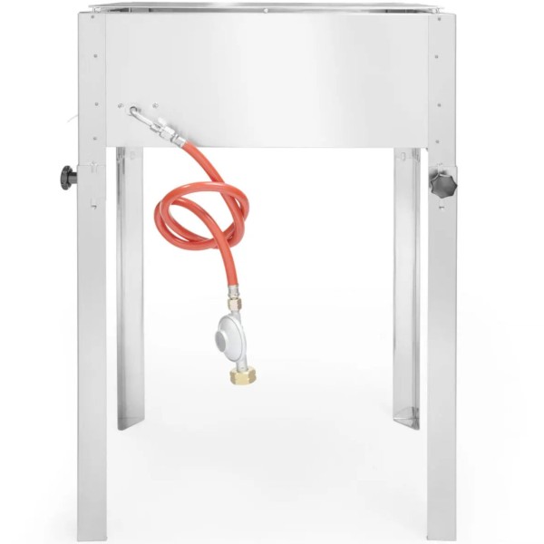 Grill gazowy z patelnią Hendi 154700 (340x540x840 mm)