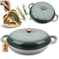 Emaliowany garnek żeliwny HAGE SEA SALT (30 cm)