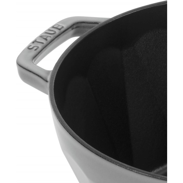 Чавунна каструля STAUB SPECIAL COCOTTE Diamond 2,8 л, сіра