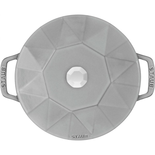Чавунна каструля STAUB SPECIAL COCOTTE Diamond 2,8 л, сіра