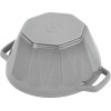 Чавунна каструля STAUB SPECIAL COCOTTE Diamond 2,8 л, сіра