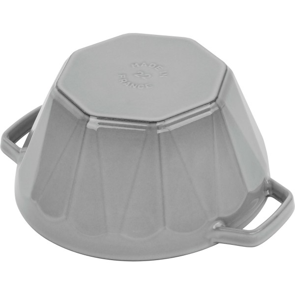 Чавунна каструля STAUB SPECIAL COCOTTE Diamond 2,8 л, сіра