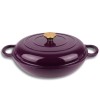 Garnek żeliwny emaliowany HAGE EGGPLANT (30 cm, 3 l)