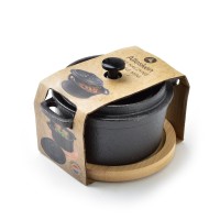 Naczynie żeliwne mini Allesken LUXE (13×10×7,5 cm, 210 ml)