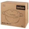 Garnek żeliwny z pokrywką Orion 113347 (22 cm, 3.3 l)