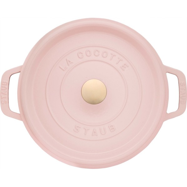 STAUB LA COCOTTE Кругла чавунна каструля 5,2 л, рожева
