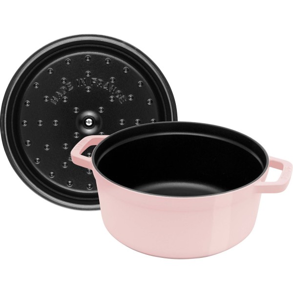 STAUB LA COCOTTE Кругла чавунна каструля 5,2 л, рожева