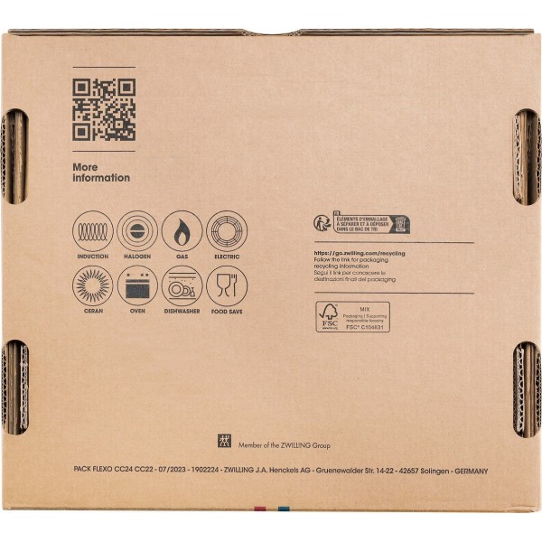 STAUB LA COCOTTE Кругла чавунна каструля 5,2 л, рожева