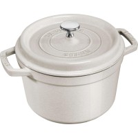 STAUB LA COCOTTE Каструля чавунна, кругла, висока, 4,8 л, трюфель