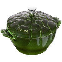 STAUB SPECIAL COCOTTE Круглий чавунний горщик для артишоків 3 л, зелений