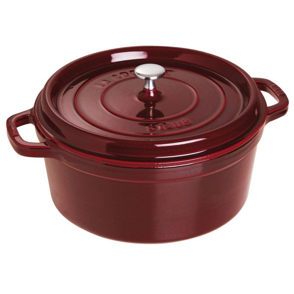 STAUB LA COCOTTE Каструля чавунна кругла 6,7 л, гренадин