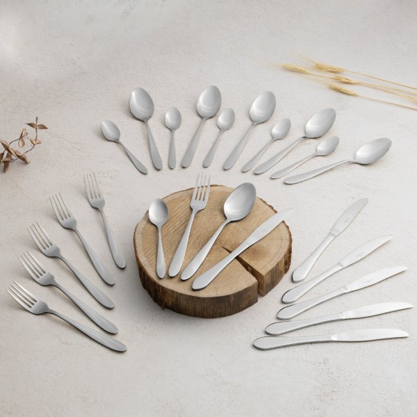 Набір столових приборів BerlingerHaus BH-3034 з 24 предметів для дзеркала