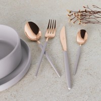 Набір столових приборів BerlingerHaus Taupe BH-3071, 24 предмети