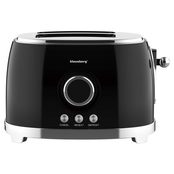 Тостер KLAUSBERG KB-9025 RETRO на 2 скибочки зі світлодіодним дисплеєм