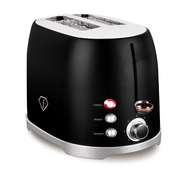 Матово-чорний тостер для телевізора Fashion TV від BerlingerHaus FTV-0111