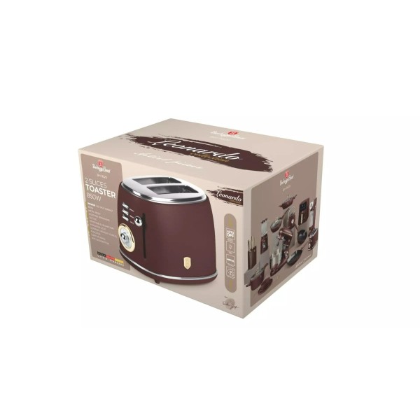 Тостер BerlingerHaus Leonardo BH-9520 потужністю 850 Вт