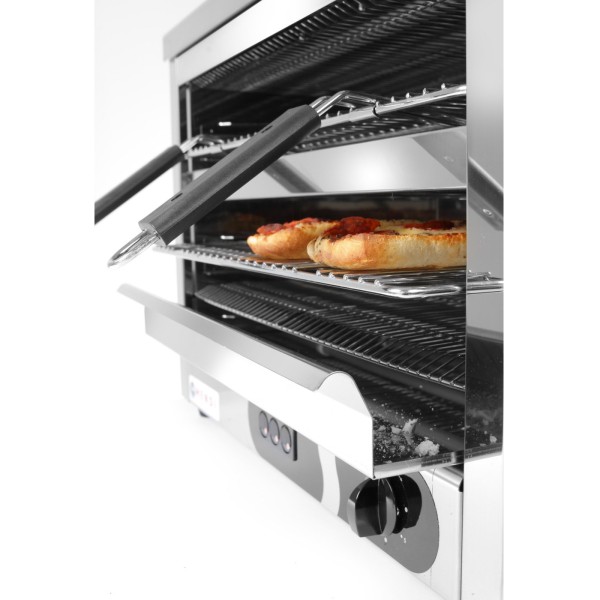 Кварцовий тостер Salamander GN1/1 з таймером 4500 Вт 400 В - Hendi 264331