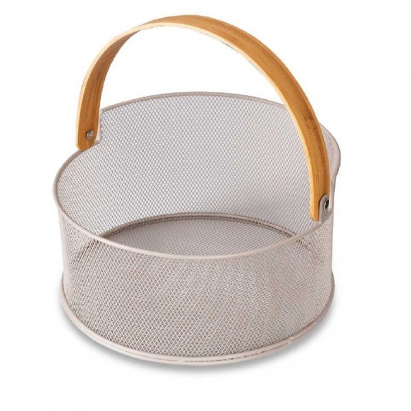 Koszyk na owoce i pieczywo Husla 73947 (szary)