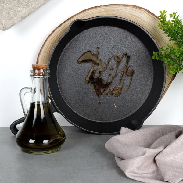 Patelnia żeliwna VILDE 199035 (25 cm)