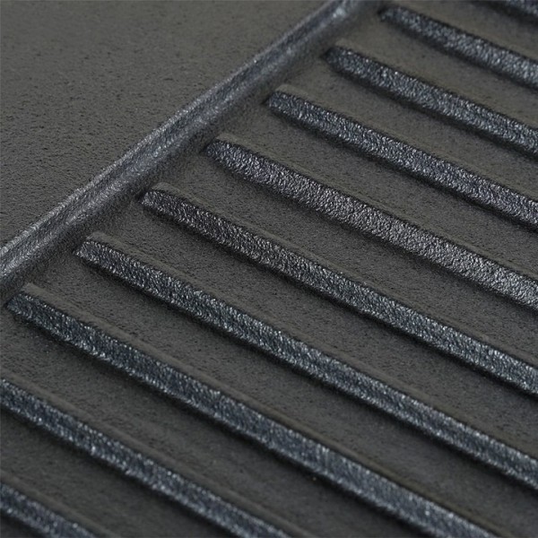 Płyta żeliwna grillowa dwustronna VILDE 199046 (40x21 cm)