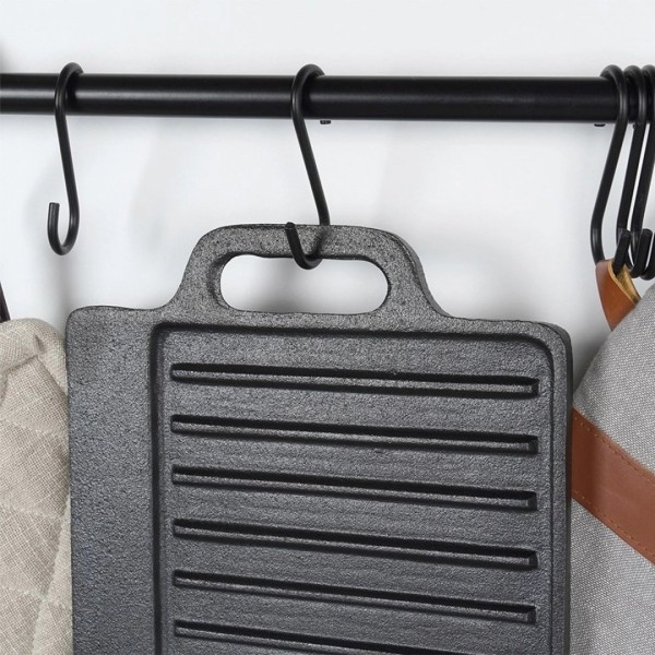 Płyta żeliwna grillowa dwustronna VILDE 199046 (40x21 cm)