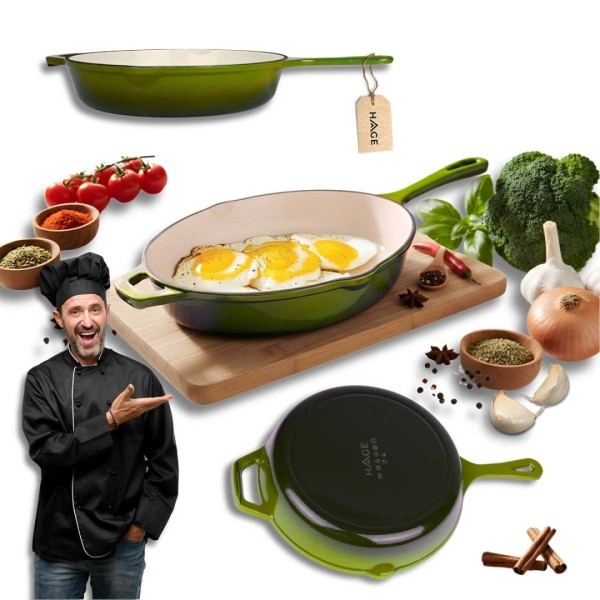 Patelnia żeliwna  HAGE (26 cm)