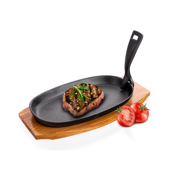 patelnia żeliwna BANQUET GRADA (z deską)