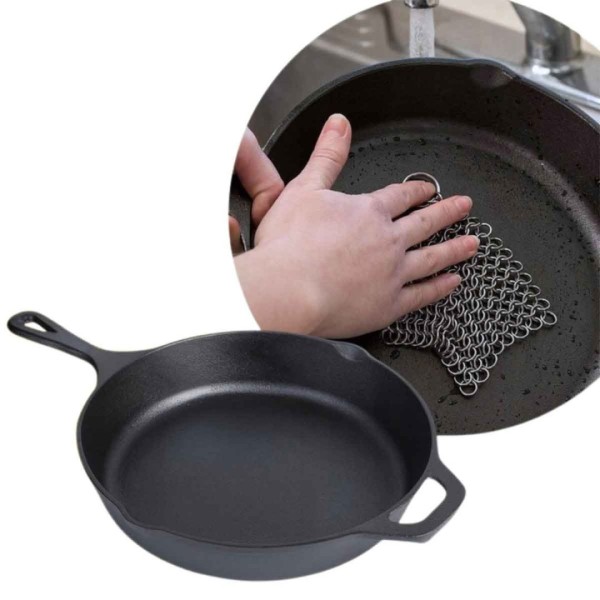 Patelnia żeliwna HAGE 31cm (indukcja)