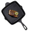 PATELNIA ŻELIWNA GRILLOWA HAGE 26 x 26cm INDUKCJA