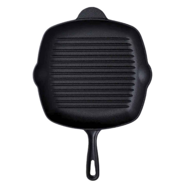 PATELNIA ŻELIWNA GRILLOWA HAGE 26 x 26cm INDUKCJA