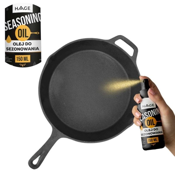 ОЛІЯ 150 мл ДЛЯ ДОГЛЯДУ ТА ПРИПРАВЛЕННЯ ЧАВУННОГО ПОСУДУ