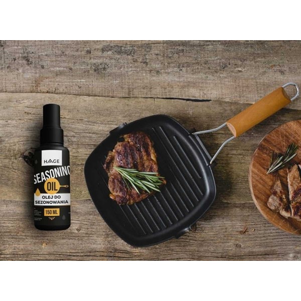 ОЛІЯ 150 мл ДЛЯ ДОГЛЯДУ ТА ПРИПРАВЛЕННЯ ЧАВУННОГО ПОСУДУ