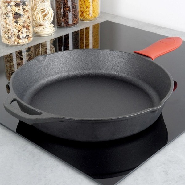 Patelnia żeliwna VILDE 199036 (30 cm)