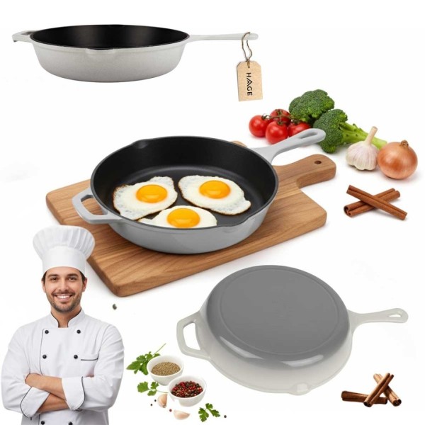 Patelnia żeliwna HAGE (26 cm)