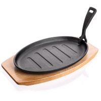 Patelnia żeliwna BANQUET GRADA (z deską)