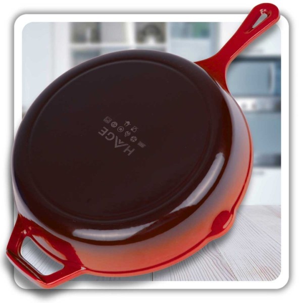 Patelnia żeliwna HAGE (26 cm)