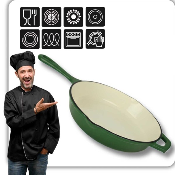 Patelnia żeliwna HAGE (26 cm)