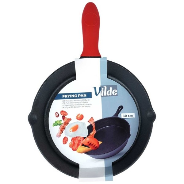 Patelnia żeliwna VILDE 199037 (30 cm)