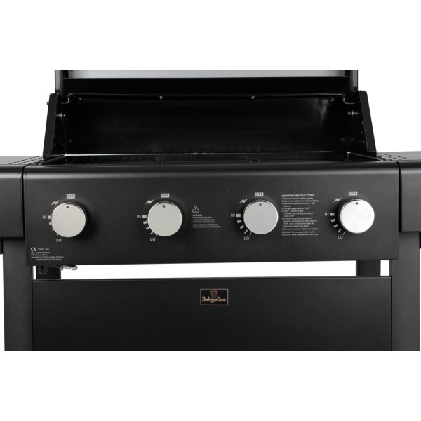 Grill gazowy ogrodowy Berlinger haus BH-8605 (żeliwny ruszt)