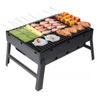 Mini grill węglowy turystyczny ELITEHOFF MINI (przenośny, walizka)