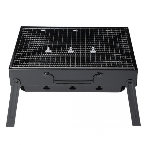 Mini grill węglowy turystyczny ELITEHOFF MINI (przenośny, walizka)